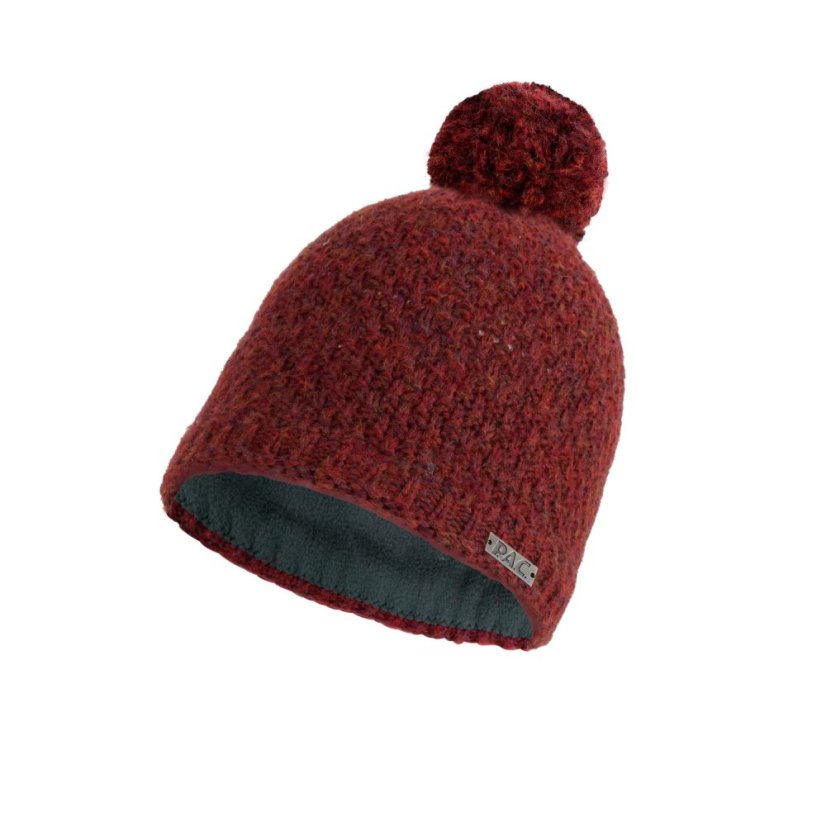 Čiapka P.A.C. Meldra Recycled Pom Beanie - Red