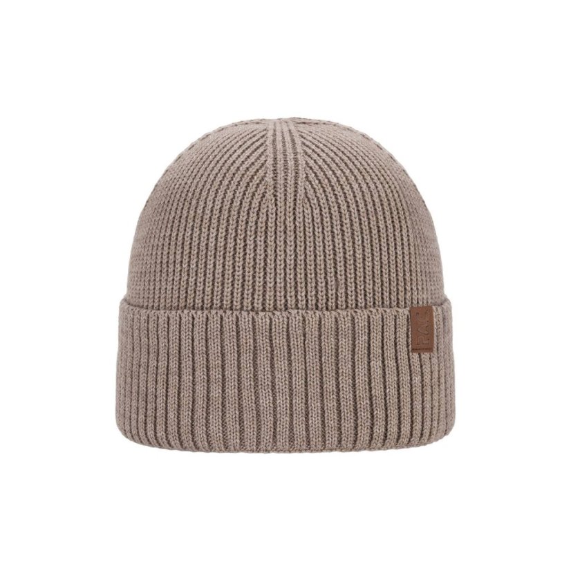 Čiapka P.A.C. Mirou Merino Beanie - Beige Melange
