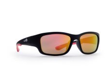 Detské okuliare DEMON Teen Junior Rubber Cat.3 Black Red