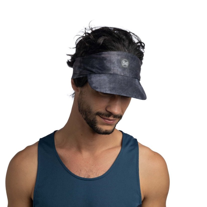 Šilt BUFF Pack Run Visor - Bonsy Graphite