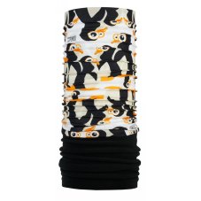 Detská multifunkčná šatka P.A.C. Kids Recycled Fleece - Pinguin
