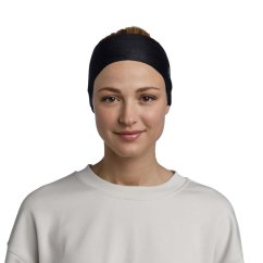 Čelenka BUFF Thermonet Headband - Solid Black