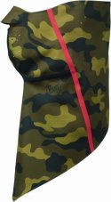 Bandana BUFF Windproof [starší model] - Green Hunt Military S/M