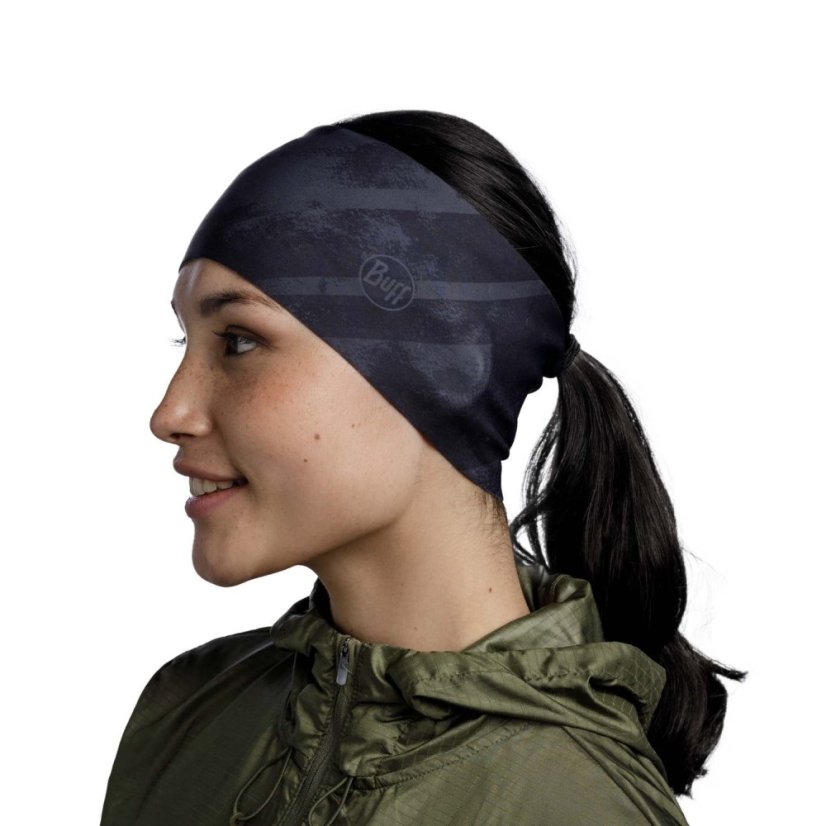 Čelenka BUFF Tech Fleece Headband - Rabey Grey