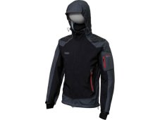 Pánska softshellová bunda Pinguin Limit (black/red)