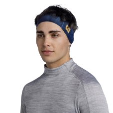 Čelenka BUFF Coolnet UV Wide Headband - Rius Blue