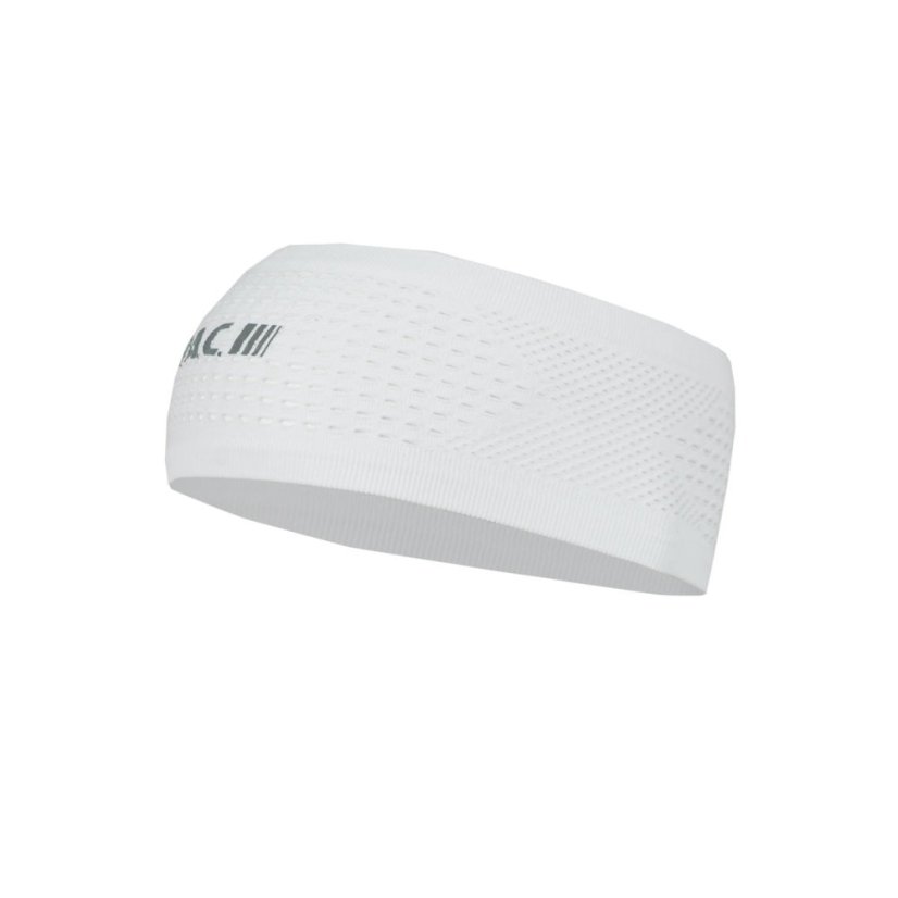 Čelenka P.A.C. Recycled Seamless Mesh Headband - Clear White
