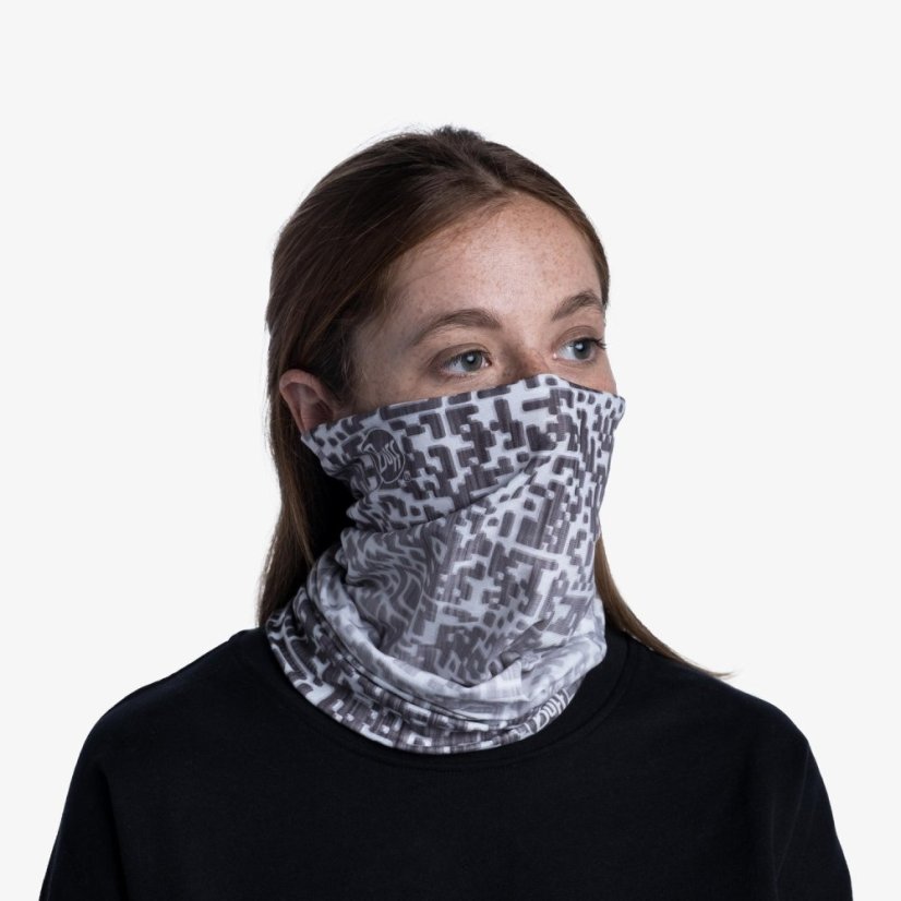 Multifunkčná šatka BUFF Original Ecostretch - Connex Light Grey