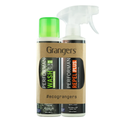 Prací prostriedok Grangers Performance Wash + Impregnácia Repel Plus Eco Twin Pack