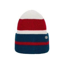 Čiapka P.A.C. Belua Merino Beanie - Red/Petrol