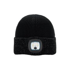 Čiapka P.A.C. Lumo Reflective LED Beanie - Black