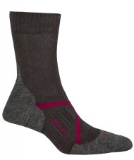 Ponožky P.A.C. TR 3.2 Trekking Merino Light Women Anthracite - Berry