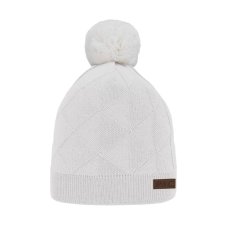Čiapka P.A.C. Nature Iriwi 100% Recycled Merino Pom Beanie - White