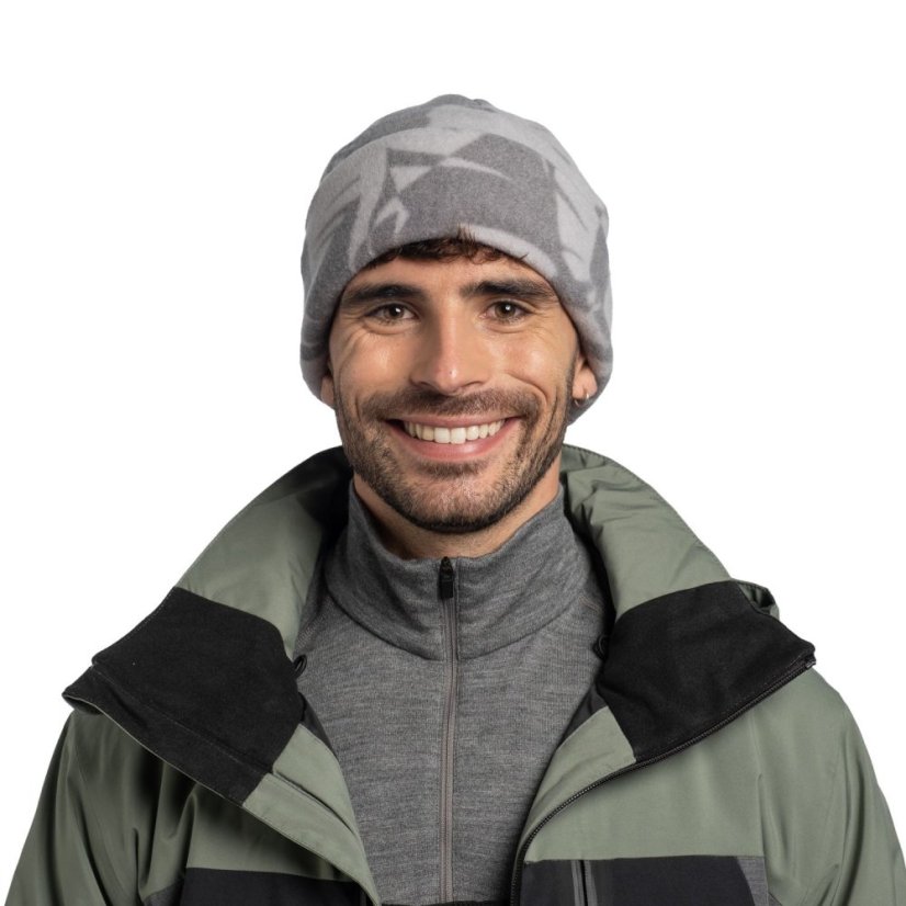 Čiapka BUFF Polar Prints Beanie - Bondu Grey