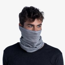Multifunkčná šatka BUFF LW Merino wool - Solid Light Grey