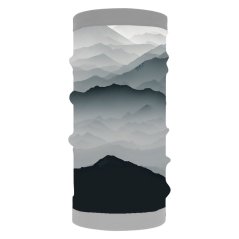 Multifunkčná šatka P.A.C. Twisted Fleece - Foggy Mountains