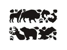 Opravné záplaty GEAR AID Tenacious Tape Gear Patches Wildlife