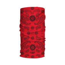 Multifunkčná šatka H.A.D. Merino - India Paisley Red