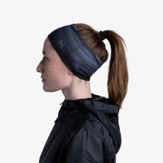 Čelenka BUFF Coolnet UV Wide Headband - Speed Graphite