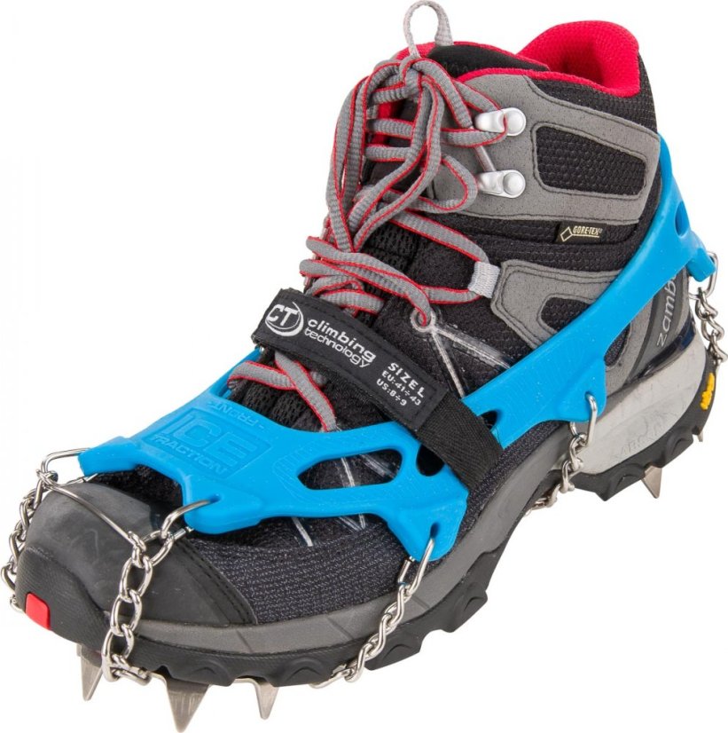 Retiazkové mačky / nesmeky Climbing Technology Ice Traction Crampon - veľkosť S, Yellow