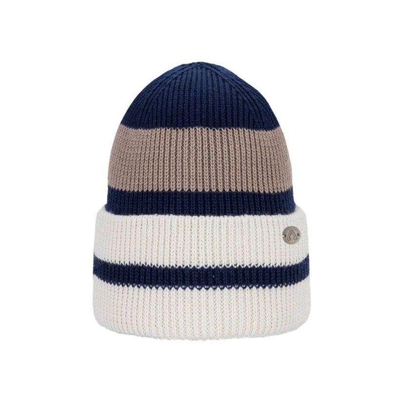 Čiapka P.A.C. Belua Merino Beanie - Grey/Navy