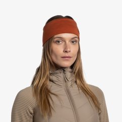 Čelenka BUFF Merino Wide Headband - Solid Cinnamon
