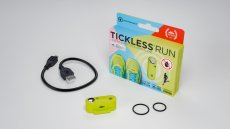 Dobíjateľný ultrazvukový odpudzovač kliešťov Tickless Run Neon Yellow