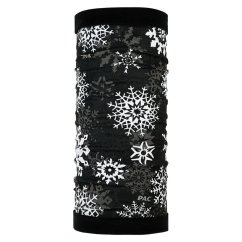 Multifunkčná šatka P.A.C. Twisted Fleece - Ice Crystal Black