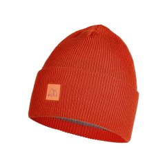 Čiapka BUFF Crossknit Hat - Solid Fire