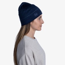 Čiapka BUFF HW Merino Wool Hat Loose - Solid Denim