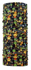 Detská multifunkčná šatka P.A.C. Kids UV Protector+ - Monsters Mix