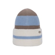 Čiapka P.A.C. Belua Merino Beanie - Grey/Light Blue