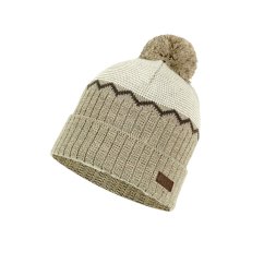 Čiapka P.A.C. Nature Akela Merino Pom Beanie - Beige