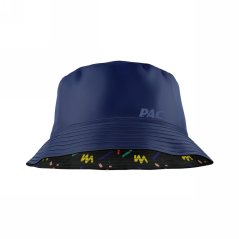 Detský klobúk P.A.C. Kids Ledras Bucket Hat - Blue AOP
