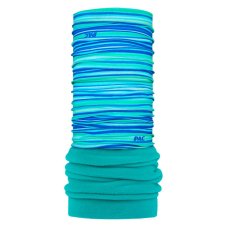 Detská multifunkčná šatka P.A.C. Kids Recycled Fleece - Stripes Blue