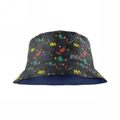 Detský klobúk P.A.C. Kids Ledras Bucket Hat - Blue AOP