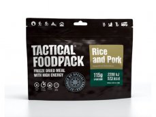 Dehydrované jedlo Tactical Foodpack Rice and Pork