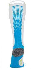 Ponožky P.A.C. RN 7.2 Running Reflective Pro Compression Women Wadenumfang Women White-Cyan
