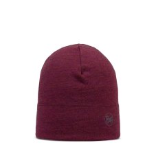 Čiapka BUFF MW Merino Wool Hat - Melange Tibetan Red