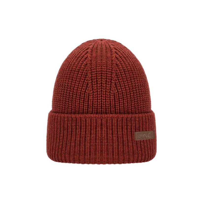 Čiapka P.A.C. Alea Merino Beanie - Rust Melange