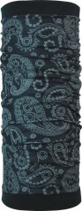 Multifunkčná šatka P.A.C. Twisted Fleece - Paisley Black