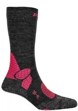Ponožky P.A.C. TR 4.1 Trekking Merino Compression Pro Women Anthracite-Coral
