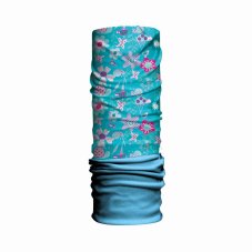 Detská multifunkčná šatka H.A.D. Originals Kids Fleece - Bugz Blue