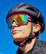 Okuliare DEMON GRAVEL -  MATT MAGENTA BLACK