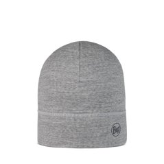 Čiapka BUFF LW Merino Wool Hat - Solid Light Grey