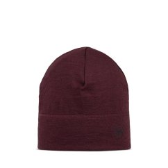 Čiapka BUFF LW Merino Wool Hat - Solid Garnet