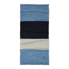Multifunkčná šatka BUFF Merino Move - Block Lake Blue