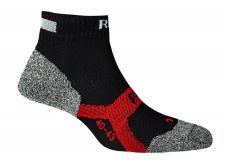 Ponožky P.A.C. RN 5.2 Running Reflective Pro Short Women Black-Red
