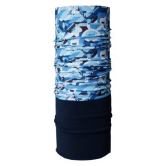 Detská multifunkčná šatka P.A.C. Kids Recycled Fleece - Ice Friends