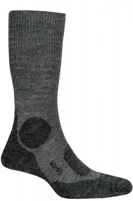 Ponožky P.A.C. TR 6.1 Trekking Merino Medium Men Anthracite